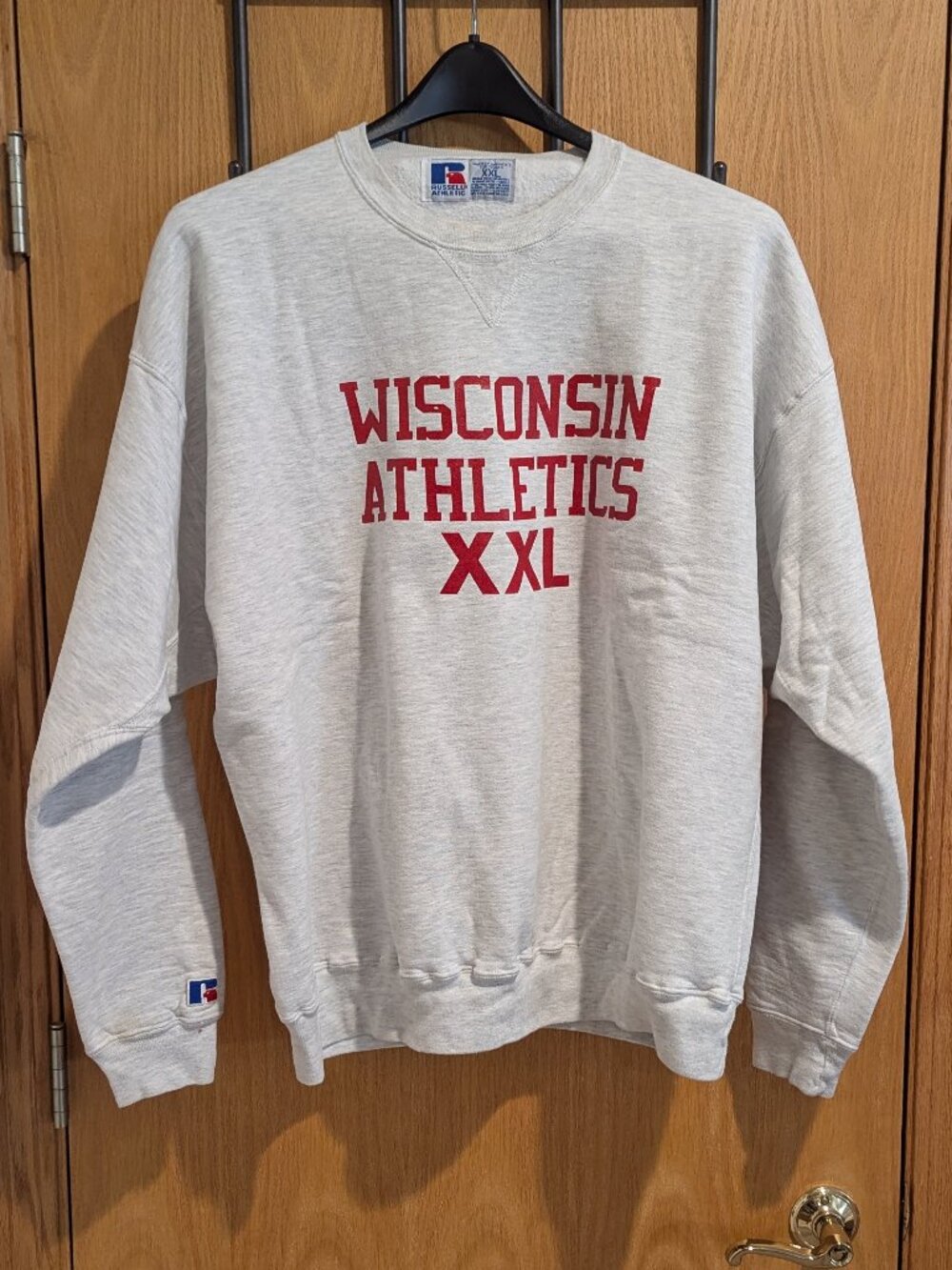 Vintage Russell Athletic 1990's University of Wisconsin Athletics Sweatshirt